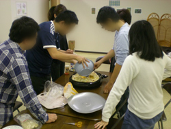 調理活動の様子